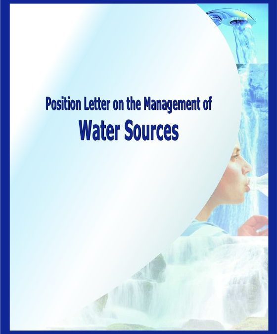 Letër Pozicionimi mbi menaxhimin e burimeve ujore