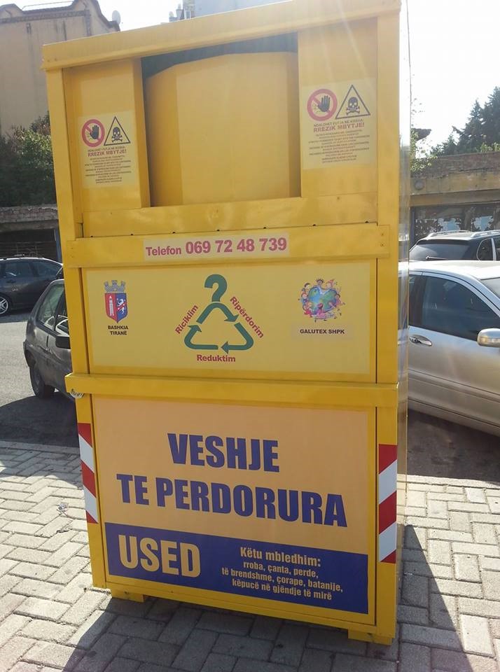 Ripërdorimi/riciklimi i teshave – për një mjedis të qëndrueshëm