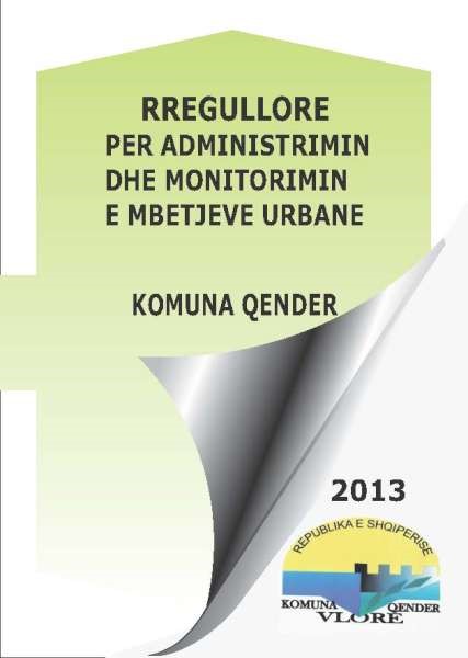 Waste Management Regulation for the Commune Qendër