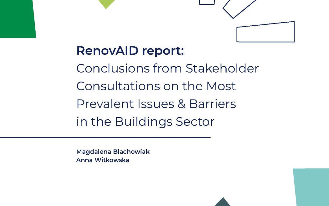 Conclusions from Stakeholder Consultations on the Most Prevalent Issues & Barriers in the Buildings Sector – Kosova and Albania