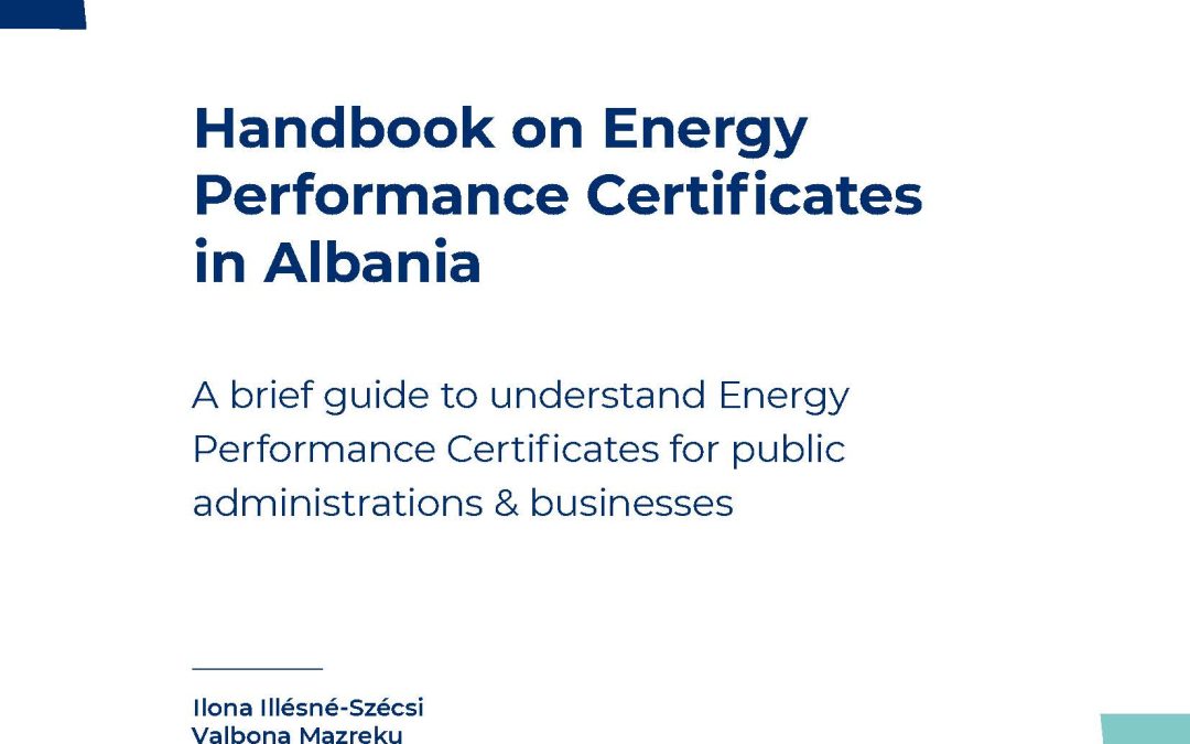 Handbook on Energy Performance Certificates in Albania