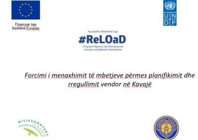 Strengthening Waste Management through Local Planning and Regulation in Kavajë