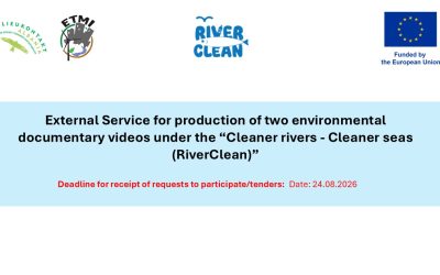 CALL FOR TENDER – External Service for production of two environmental documentary videos under the “Cleaner rivers – Cleaner seas (RiverClean)”.